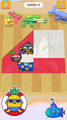 Қағаз бүктемесі: Қағаз жұмбағы 3D